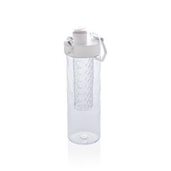 Vue Bouteille d'eau à infusion étanche Honeycomb de couleur blanc| Krokrodeal