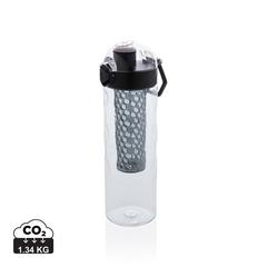 Vue Bouteille d'eau à infusion étanche Honeycomb de couleur noir| Krokrodeal