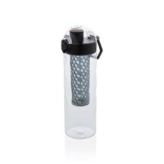 Vue Bouteille d'eau à infusion étanche Honeycomb de couleur noir| Krokrodeal