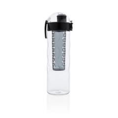 Vue Bouteille d'eau à infusion étanche Honeycomb de couleur noir| Krokrodeal