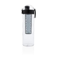 Vue Bouteille d'eau à infusion étanche Honeycomb de couleur noir| Krokrodeal