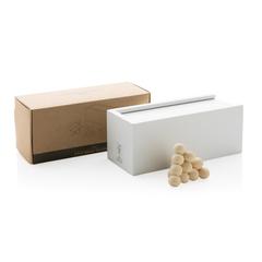 Vue Casse tête chinois 3 pièces de couleur blanc| Krokrodeal