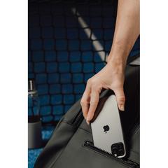 Vue VINGA Sac à dos gym Baltimore de couleur noir| Krokrodeal