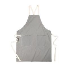 Vue VINGA Tablier Asado de couleur gris| Krokrodeal