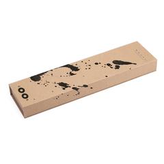Vue VINGA Couteau Santoku Hattasan Damascus de couleur gris| Krokrodeal