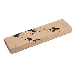 Vue VINGA Couteau Santoku Hattasan Damascus de couleur gris| Krokrodeal