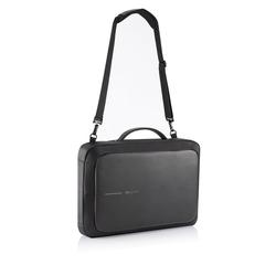 Vue Bobby Bizz 2.0 sac à dos et sacoche antivol de couleur noir| Krokrodeal