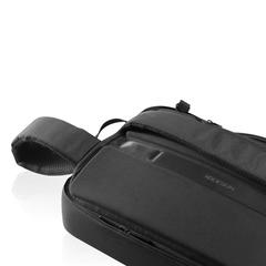 Vue Bobby Bizz 2.0 sac à dos et sacoche antivol de couleur noir| Krokrodeal