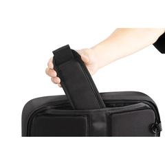 Vue Bobby Bizz 2.0 sac à dos et sacoche antivol de couleur noir| Krokrodeal