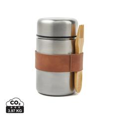 Vue VINGA Thermos pour aliments Miles de couleur gris| Krokrodeal