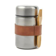 Vue VINGA Thermos pour aliments Miles de couleur gris| Krokrodeal