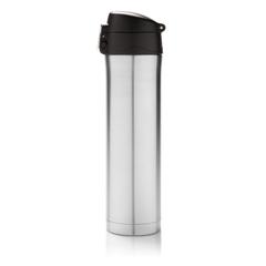 Vue Bouteille isotherme verrouillage facile de couleur gris| Krokrodeal