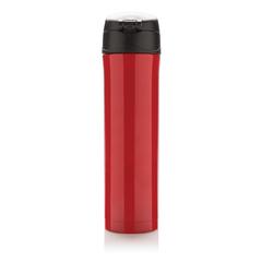 Vue Bouteille isotherme verrouillage facile de couleur rouge| Krokrodeal