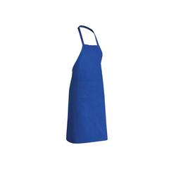 Vue Tablier en coton Impact AWARE™ de couleur bleu| Krokrodeal