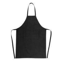 Vue Tablier en coton Impact AWARE™ de couleur noir| Krokrodeal