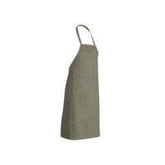 Vue Tablier en coton Impact AWARE™ de couleur vert| Krokrodeal