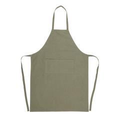 Vue Tablier en coton Impact AWARE™ de couleur vert| Krokrodeal