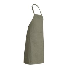 Vue Tablier en coton Impact AWARE™ de couleur vert| Krokrodeal