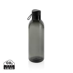 Vue Bouteille 1L en rPET RCS Avira Atik de couleur noir| Krokrodeal