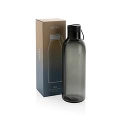 Vue Bouteille 1L en rPET RCS Avira Atik de couleur noir| Krokrodeal