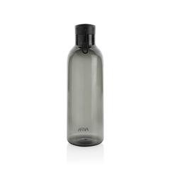 Vue Bouteille 1L en rPET RCS Avira Atik de couleur noir| Krokrodeal