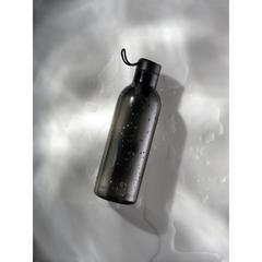Vue Bouteille 1L en rPET RCS Avira Atik de couleur noir| Krokrodeal
