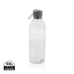 Vue Bouteille 1L en rPET RCS Avira Atik de couleur translucide| Krokrodeal