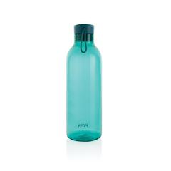 Vue Bouteille 1L en rPET RCS Avira Atik de couleur bleu| Krokrodeal