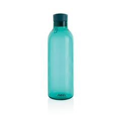 Vue Bouteille 1L en rPET RCS Avira Atik de couleur bleu| Krokrodeal