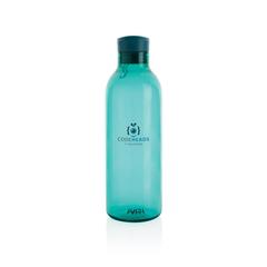 Vue Bouteille 1L en rPET RCS Avira Atik de couleur bleu| Krokrodeal