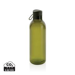 Vue Bouteille 1L en rPET RCS Avira Atik de couleur vert| Krokrodeal