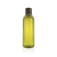 Vue Bouteille 1L en rPET RCS Avira Atik de couleur vert| Krokrodeal