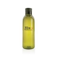 Vue Bouteille 1L en rPET RCS Avira Atik de couleur vert| Krokrodeal