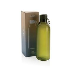 Vue Bouteille 1L en rPET RCS Avira Atik de couleur vert| Krokrodeal