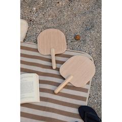 Vue VINGA Jeu de tennis de plage Miro de couleur marron| Krokrodeal