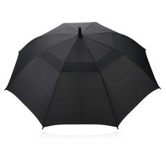 Vue Parapluie tempête 23" Swiss peak AWARE™ Tornado de couleur noir| Krokrodeal
