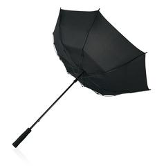 Vue Parapluie tempête 23" Swiss peak AWARE™ Tornado de couleur noir| Krokrodeal