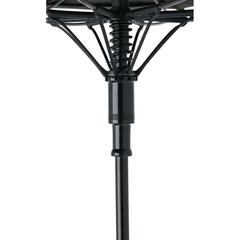 Vue Parapluie tempête 23" Swiss peak AWARE™ Tornado de couleur noir| Krokrodeal