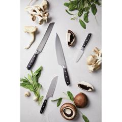 Vue VINGA Ensemble de couteaux de chef Kaiser de couleur gris| Krokrodeal