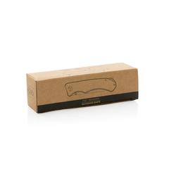 Vue Couteau d'extérieur en bois de couleur marron| Krokrodeal