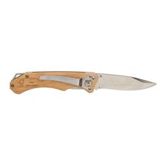 Vue Couteau d'extérieur en bois de couleur marron| Krokrodeal