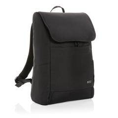Vue Sac à dos 15" en rPET AWARE™ Swiss Peak Fern de couleur noir| Krokrodeal