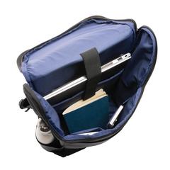 Vue Sac à dos 15" en rPET AWARE™ Swiss Peak Fern de couleur noir| Krokrodeal