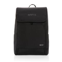 Vue Sac à dos 15" en rPET AWARE™ Swiss Peak Fern de couleur noir| Krokrodeal
