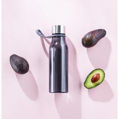Vue VINGA Bouteille d'eau 600ml Lean de couleur gris| Krokrodeal