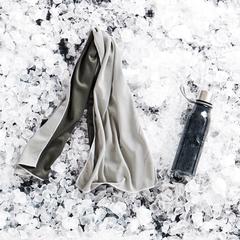 Vue VINGA Bouteille d'eau 600ml Lean de couleur gris| Krokrodeal