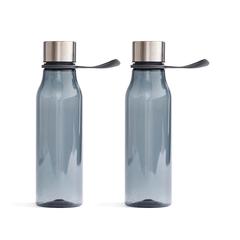Vue VINGA Bouteille d'eau 600ml Lean de couleur gris| Krokrodeal