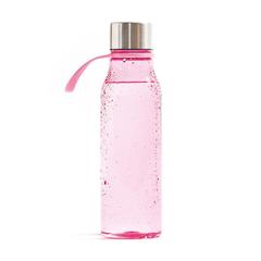 Vue VINGA Bouteille d'eau 600ml Lean de couleur rose| Krokrodeal