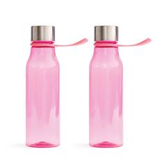Vue VINGA Bouteille d'eau 600ml Lean de couleur rose| Krokrodeal