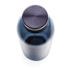 Vue Bouteille d'eau étanche avec bouchon en métal de couleur bleu| Krokrodeal